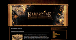 Desktop Screenshot of halon-chronicles.com